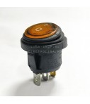 Переключатель KCD1-201/3PN FS 220v желтый