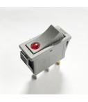 Переключатель KCD3-101/MN 220V Серый-Красный