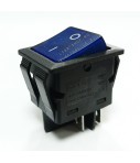 Переключатель KCD4-201/4PN FS Синий