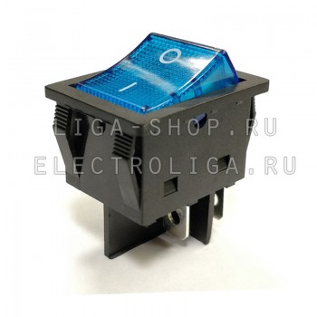 Переключатель KCD4-30A/N 30A синий