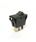 Переключатель KCD6-101/MN 12V Зеленый