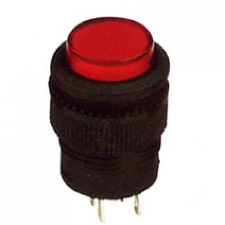 Кнопка R16-503/AD красный с фиксацией