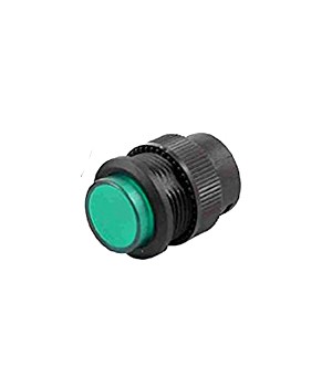 Кнопка R16-503/AD зеленый с фиксацией без/диода
