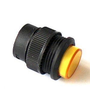 Кнопка R16-503/AD жёлтый с фиксацией