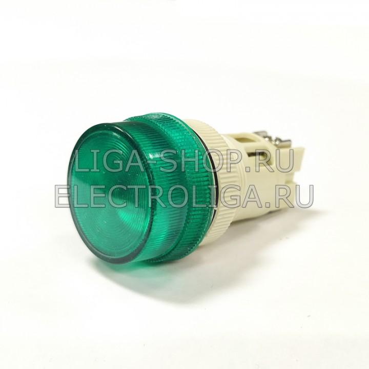 Лампа сигнальная ENA-22 220v Зеленый