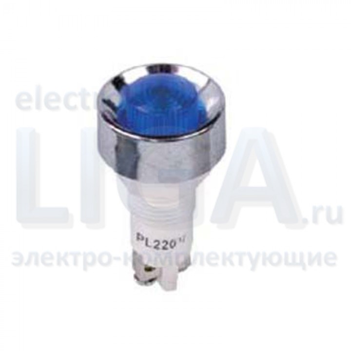 Лампа неоновая JC-072, 220v, желтый